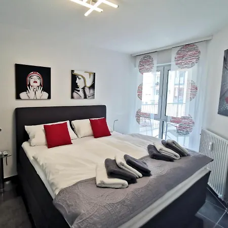 Apartmán Komfortable 2-zimmer-ferienwohnung Im Kurviertel 111 *