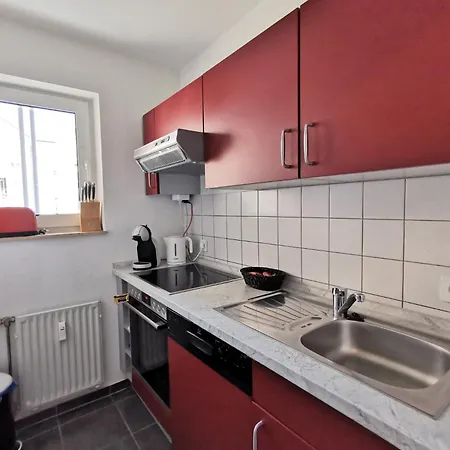 아파트 Komfortable 2-zimmer-ferienwohnung Am Kurpark 바트크로이즈나흐