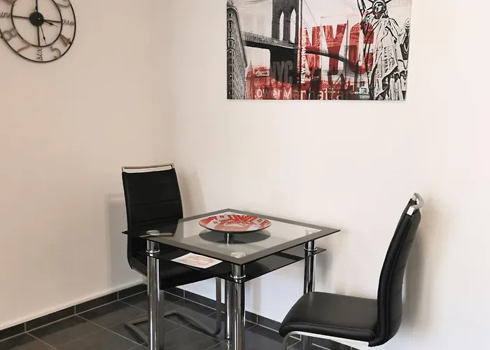 Komfortable 2-zimmer-ferienwohnung Am Kurpark 111 Apartamento